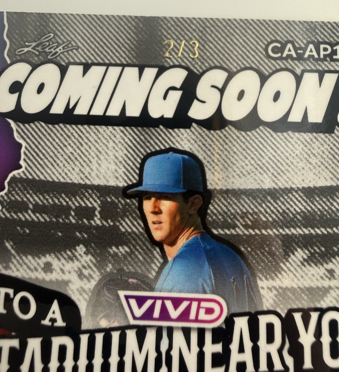 2025 Lea Vivid Stadium Near You Andrew Painter #CA-AP1 Auto 2/3