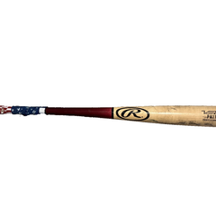 Used Rawlings Velo PA110N 33" Wood Bat Two Color Has More life left