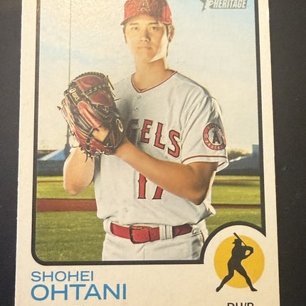2022 Topps Heritage Shohei Ohtani LA Angels #150