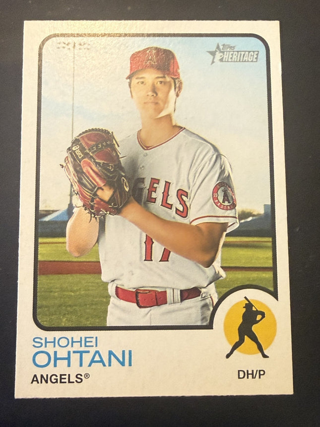 2022 Topps Heritage Shohei Ohtani LA Angels #150