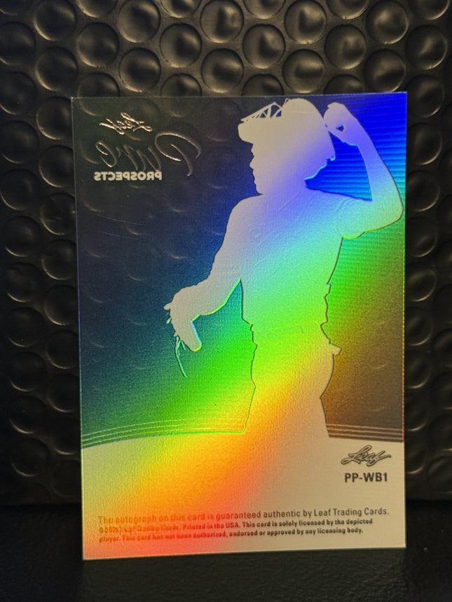 Leaf 2026 Will Brick Pick#131 Toronto Blue Jays Card#PP-WB1 Auto