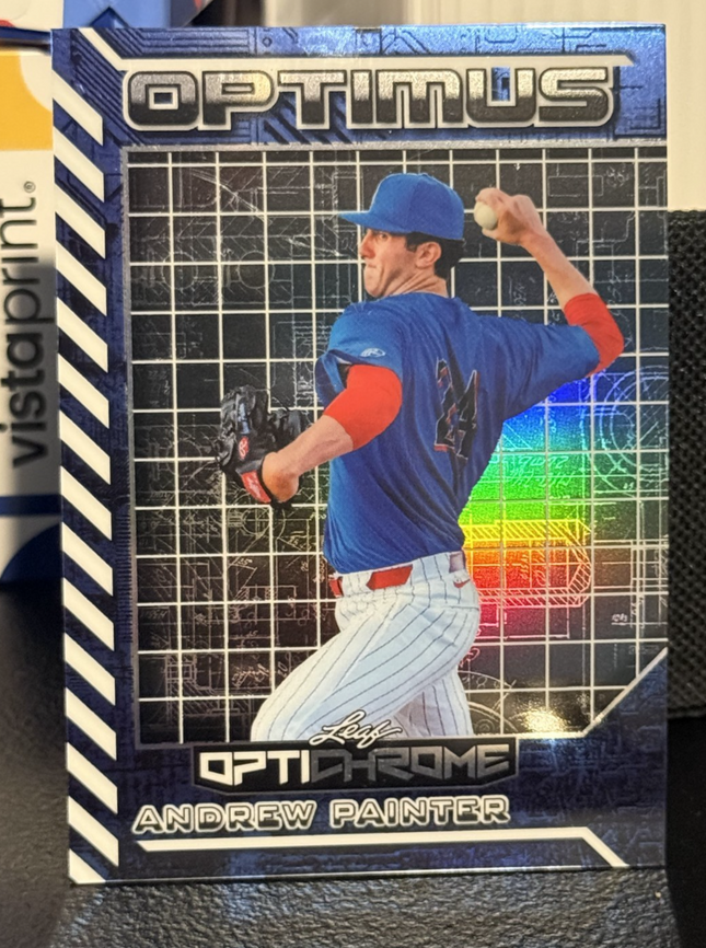 2025 Leaf Andrew Painter Philadelphia Phillies Card #OB -2 Numbered 1/1