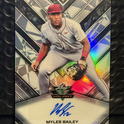 Leaf 2026 Miles Baily Pick#75 Chicago Cubs Card#VA-MB1 Auto