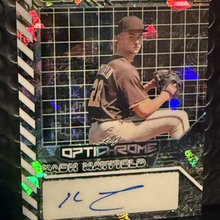 Leaf 2025 Kash Mayfield Detroit Tigers Prospect Card#OA-KM1 Auto 4/10