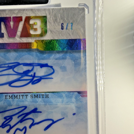 2023 Leaf Football Mv3 Emmitt Smith / Peyton Manning / Aaron Rodgers 6/7