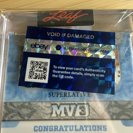 2023 Leaf Football Mv3 Emmitt Smith / Peyton Manning / Aaron Rodgers 6/7
