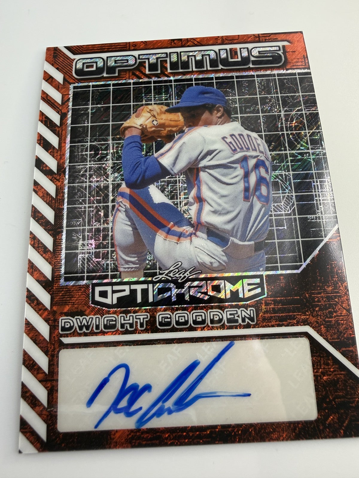 2025 Optimus Dwight Gooden Optichrome Autograph #OA-DG1 Auto 1/1