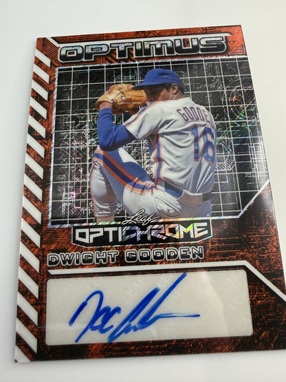 2025 Optimus Dwight Gooden Optichrome Autograph #OA-DG1 Auto 1/1