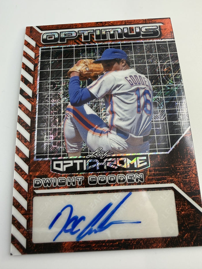 2025 Optimus Dwight Gooden Optichrome Autograph #OA-DG1 Auto 1/1