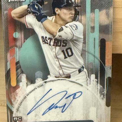 2025 Topps Finest Shay Whitcomg Houston Astros Rookie Card #FA-SW