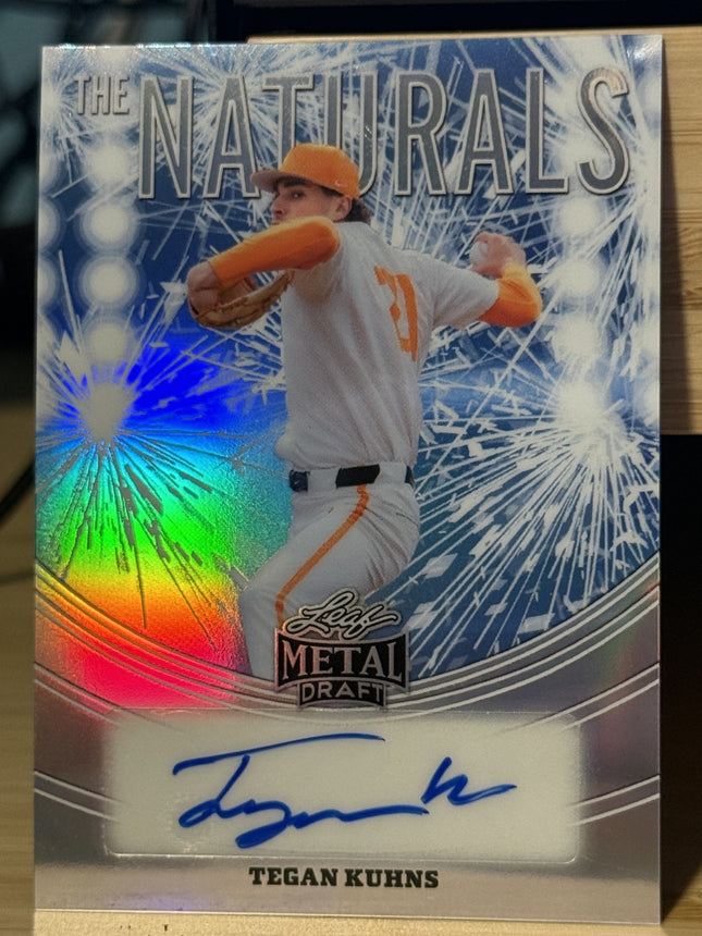 2026 Leaf Tegan Kuhns #32 MLB Draft St Louis Cardinals Card #TN-TK1 Auto 11/75