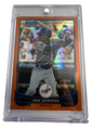 Dee Gordon 2012 Bowman Chrome Orange Refractor 13/25 #123