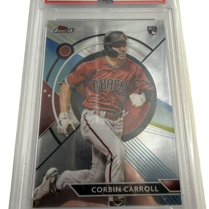 Corbin Carroll #24 2023 Topps Finest (RC) PSA Gem MT 10