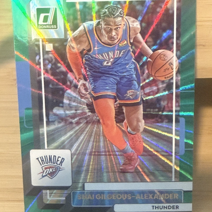 2022-23 Donruss Shai Gilgeous-Alexander Oklahoma City Thunder OKC  #100