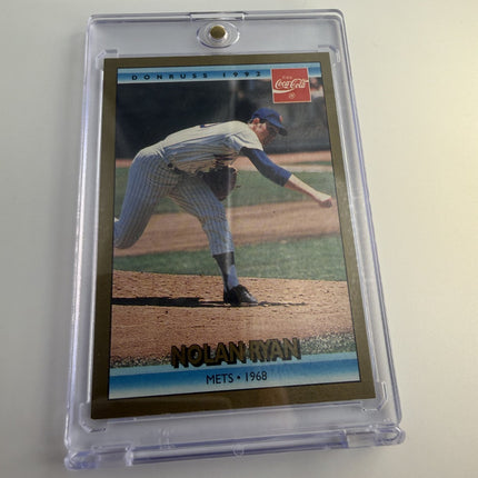 1992 Nolan Ryan Donruss Coca-Cola Career Series - #2 New York Mets LEAF