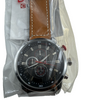 Curren Chronograph Mens Watch Water Proof Leasure Style Brown Leather