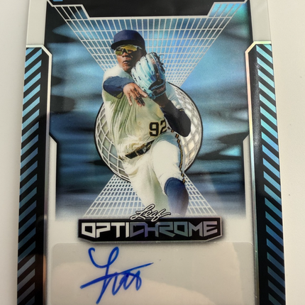 2025 Leaf Opticrome Jesus Made Milwaukee Brewers #BA-JM1 Auto 4/7