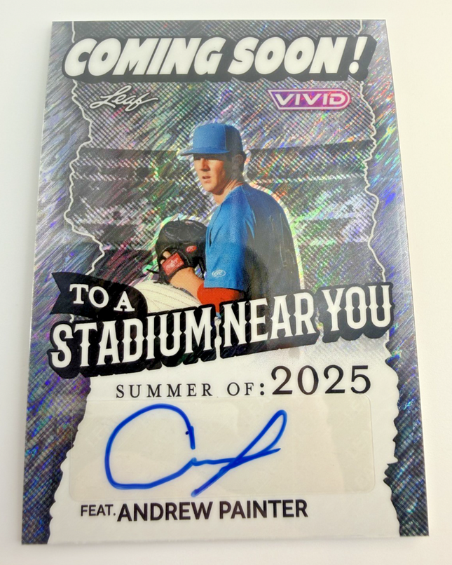 2025 Lea Vivid Stadium Near You Andrew Painter #CA-AP1 Auto 2/3