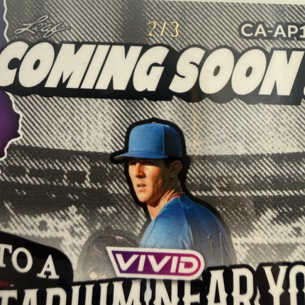 2025 Lea Vivid Stadium Near You Andrew Painter #CA-AP1 Auto 2/3