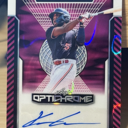 2025 Leaf Kaelen Culpepper Minnesota Twins #BA-KC1 Auto 8/8