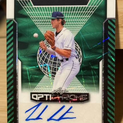 2025 Leaf Marek Houston Minnesota Twins #7 Prospect #BA-MH1 Auto 2/6