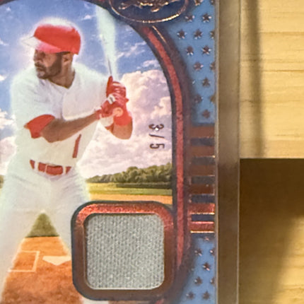2026 Leaf Ozzie Smith Game Used Love of the Game Memorabilia #FL-30 Numbered 3/5
