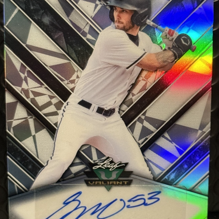 Leaf 2026 Lucas Moore Pick #155 Cleveland Guardians Card #VA-LM1 Auto