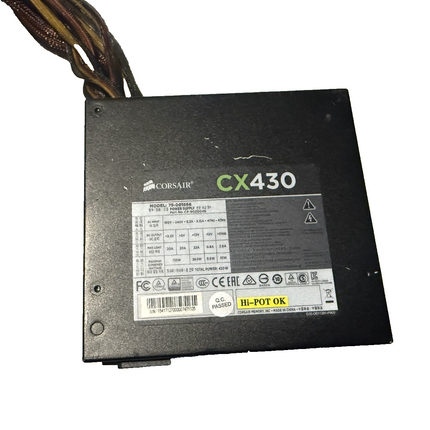 Corsair CX430-Power Supply With Cables Model 75-001666