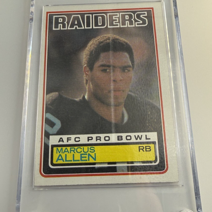 Marcus Allen Raiders Topps #294