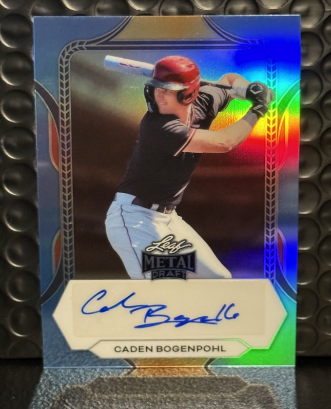 Leaf 2026 Caden Bogenpohl Pick#64 Phillies Card# BA-CB1 Auto 97/99