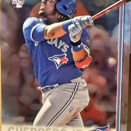 2019 Bowman Chrome Vladimir Guerrero Jr Toronto Blue Jays Rookie Card #201