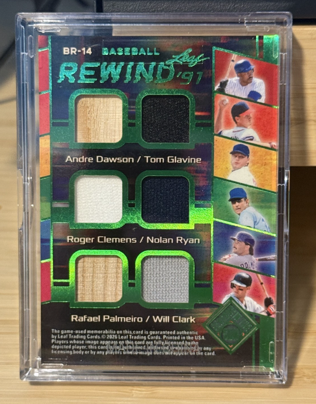 Leaf 2026 Baseball Rewind Griffy Jr Franco Ripkin Jr Thomas Canseco Bonds Ryan