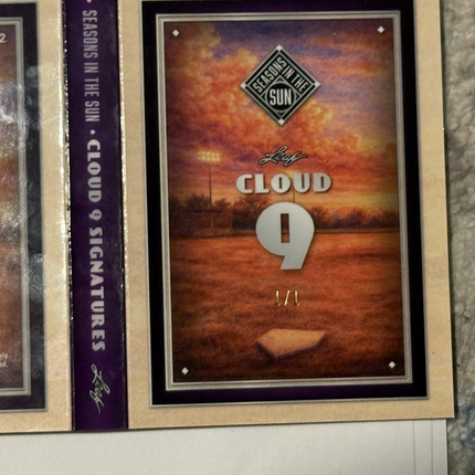 Leaf 2026 Cloud 9 Dent, Nettles, Guidry, Martinez, O'Neil, Rivera, Damon,Swisher