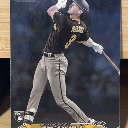 2024 Topps Jackson Merrill San Diego Padres Rookie Card #50