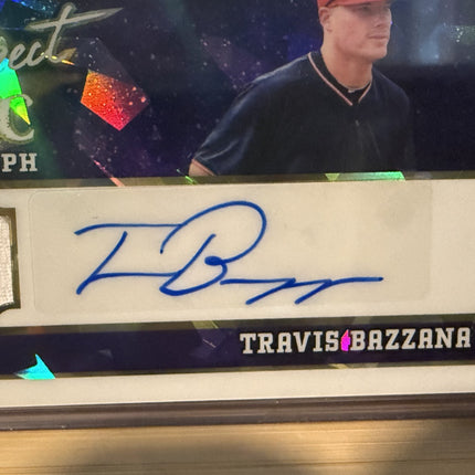 2025 Leaf Travis Bazzana Prospects Relic Auto/Jersey #PR-TB1 Auto 1/5