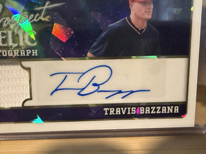 2025 Leaf Travis Bazzana Prospects Relic Auto/Jersey #PR-TB1 Auto 1/5