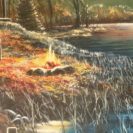 Jim Hansel "After Dark" Print signed and numbered Jim Hansel 29.5 W by 20.5 H