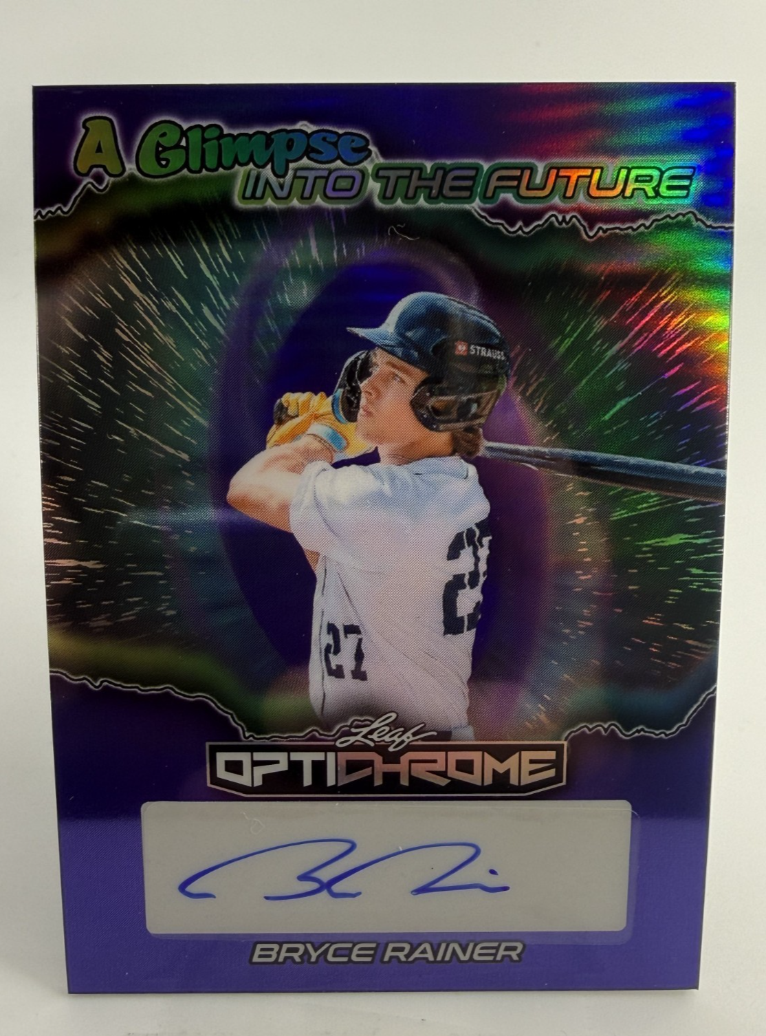 2025 Leaf Bryce Rainer Optichrome Glimpse into the future #FA-BR1 Auto 2/5