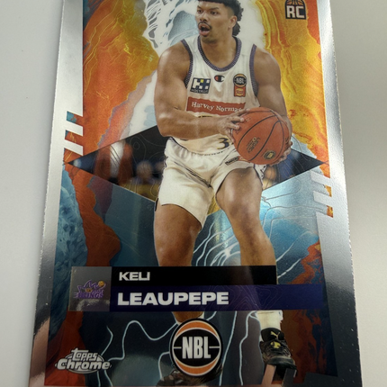 2024-25 Keli Leaupepe Topps Chrome Rookie NBL