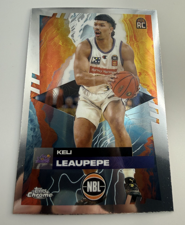 2024-25 Keli Leaupepe Topps Chrome Rookie NBL