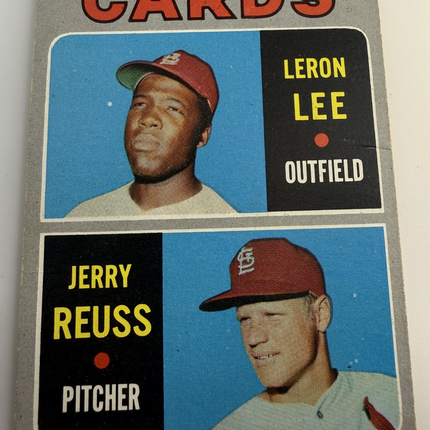 1970 Rookie Stars Leron Lee, Jerry Reuss Topps #96