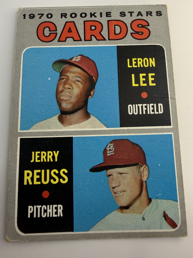 1970 Rookie Stars Leron Lee, Jerry Reuss Topps #96