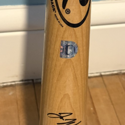 Joe Mauer Signed Baseball Bat with MLB COA Minnesota Twins