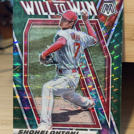 2021 Panini Mosaic Shohei Ohtani LA Angels #WTW8 Will to Win