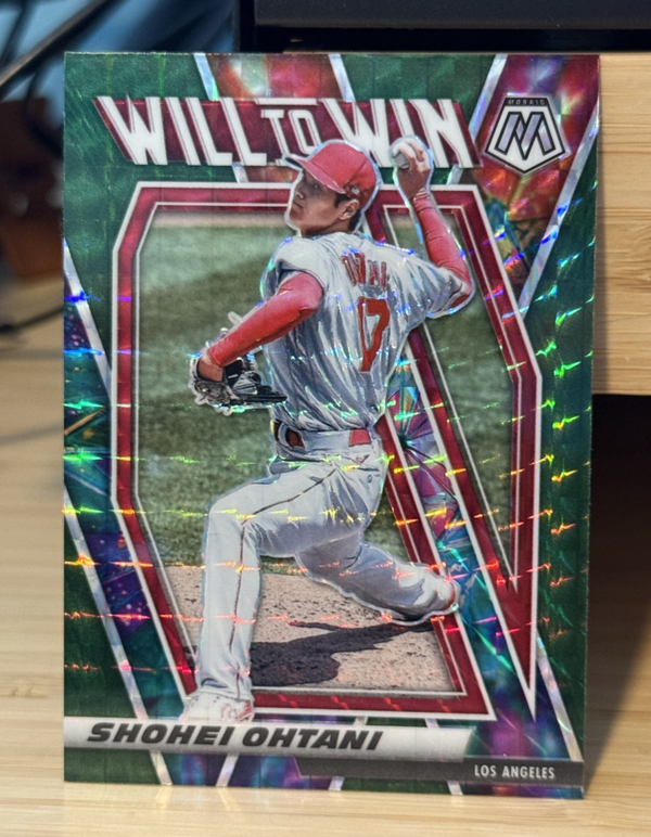 2021 Panini Mosaic Shohei Ohtani LA Angels #WTW8 Will to Win