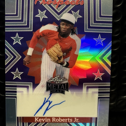 Leaf 2026 Kevin Roberts Jr Pick#110 Orioles Card#AP-KRJ Auto