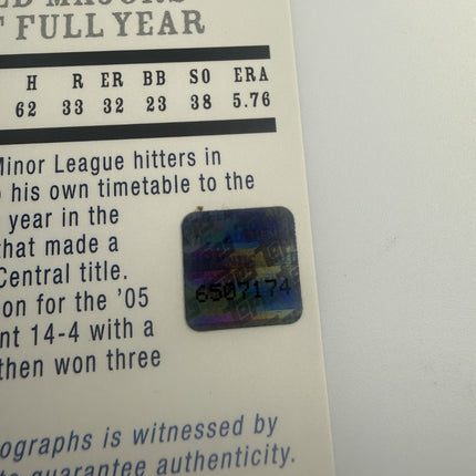 2006 Topps Highlights Matt Garza Autograph #HAMG - Twins SN 6507174
