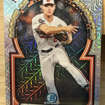 2023 Bowman Chrome Gunnar Henderson Baltimore Orioles Rookie Card #ROY-15