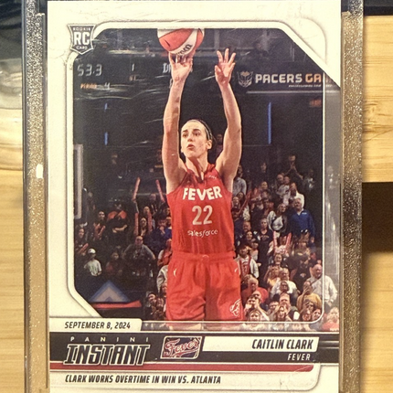 24-25 Panini Instant Caitlin Clark Indiana Fever Rookie Card #204