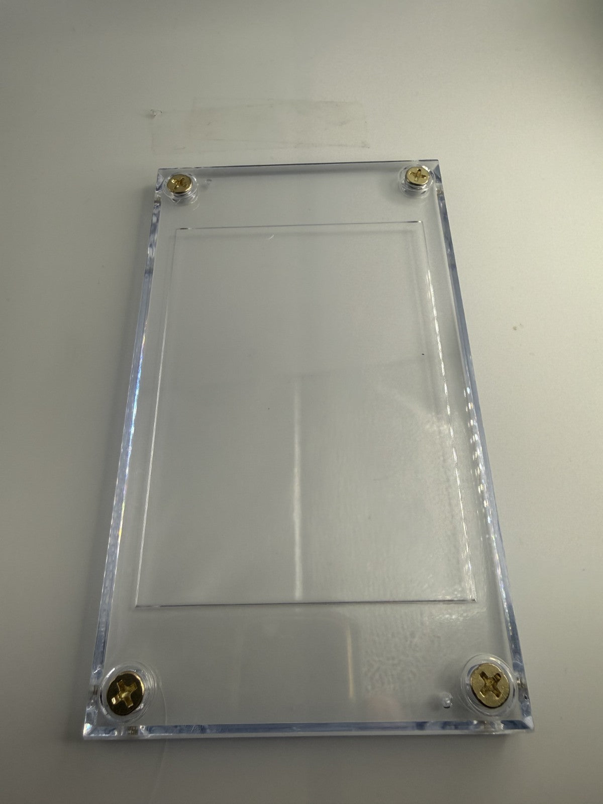 4 screwdown card holders recessed-they are used and in decent shape